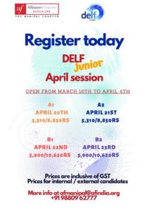 DELF Junior April 2020 Session
